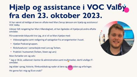 Ny hjælper til VOC Valby