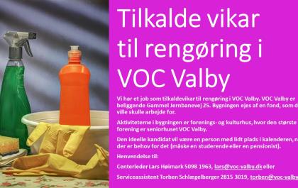Tilkalde vikar til VOC Valby