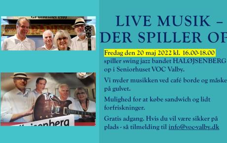 Live musik - Der spiller op - Haløjsenberg band