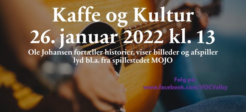 Kaffe og Kultur 26. januar 2022