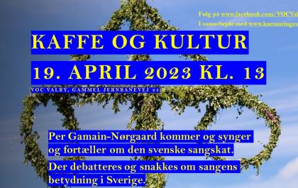Kaffe og Kultur 19. april 2023
